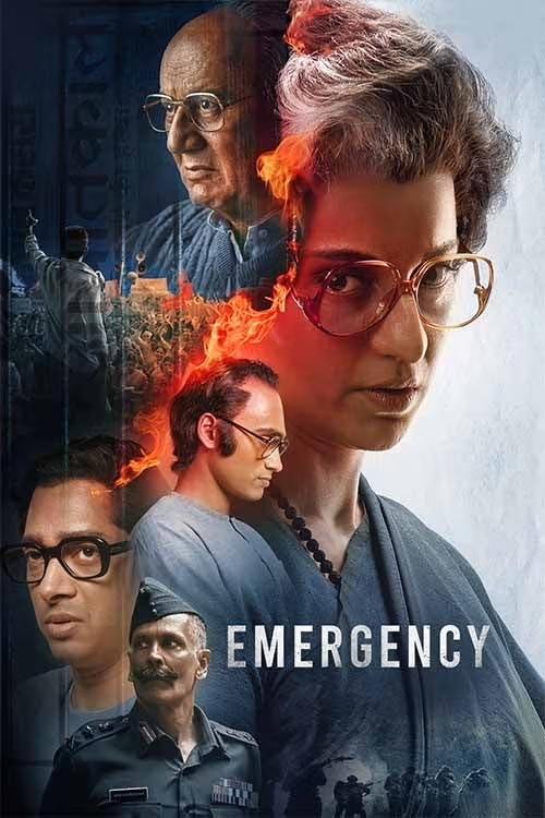 Emergency (2025) Bollywood Hindi Movie HD ESub