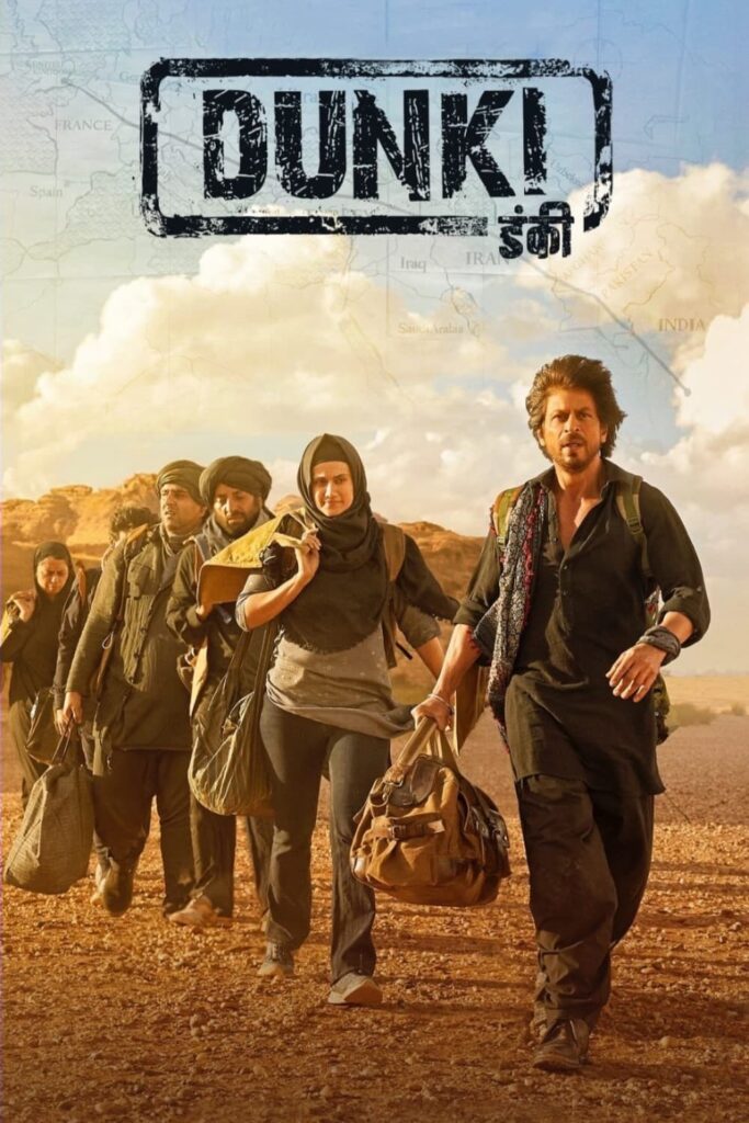 Dunki (2023) Bollywood Hindi Movie HD ESub